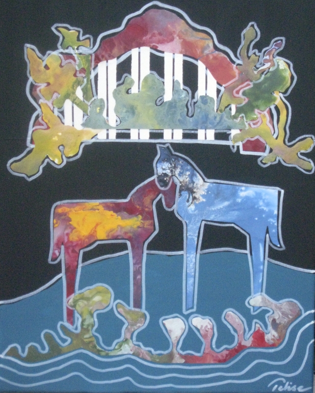 Pony Love by artist A. Telise  Rodelv